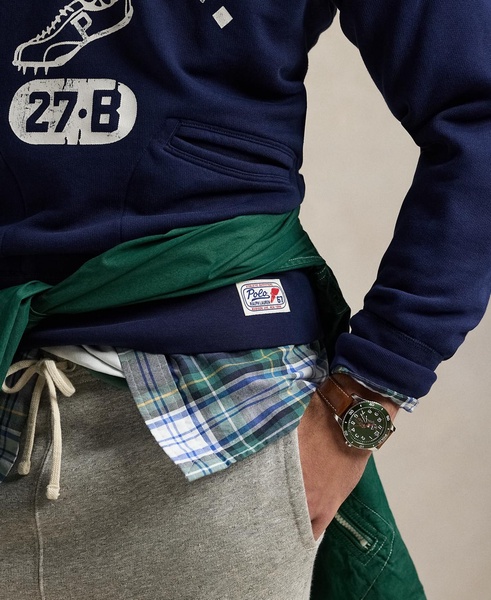 Men's Vintage-Fit Logo Fleece Sweatshirt
