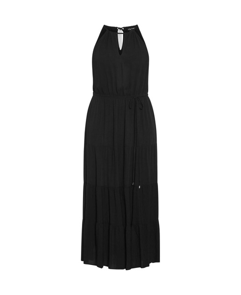 Plus Size Stacey Halter Neck Maxi Dress