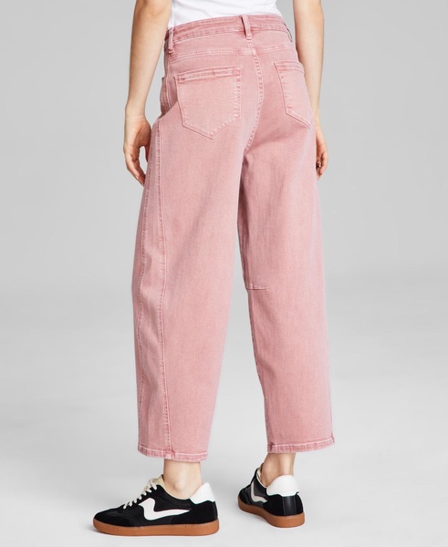 Women's Barrel-Leg Denim Jeans