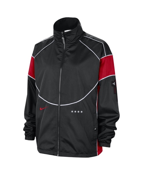 Women's Black Chicago Bulls 2023/24 City Edition Courtside Swoosh Fly Full-Zip Jacket