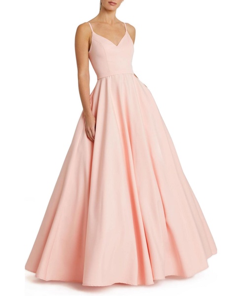 Women's Classic A-Line V-Neck Ballgown