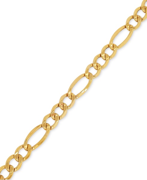 Men's Figaro Chain Bracelet in 10k Gold