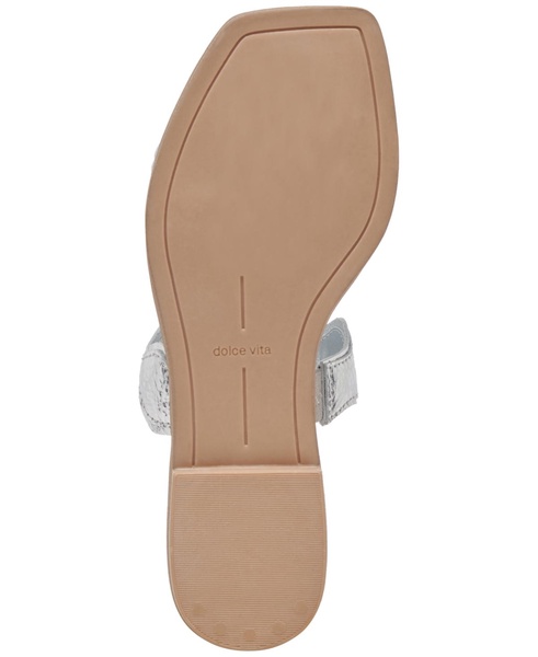Women's Ilva Wavy Double-Strap Slide Sandals