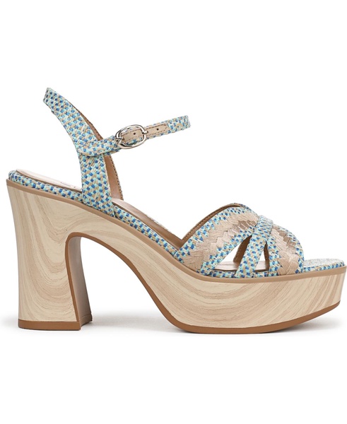 Women's Katalina Block Heel Square Toe Platform Sandals