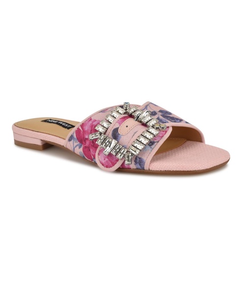 Women's Laniey Embellished Flat Slide Sandals