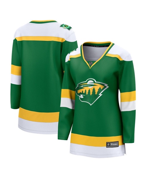 Women's Green Minnesota Wild 2023/24 Alternate Premier Breakaway Jersey