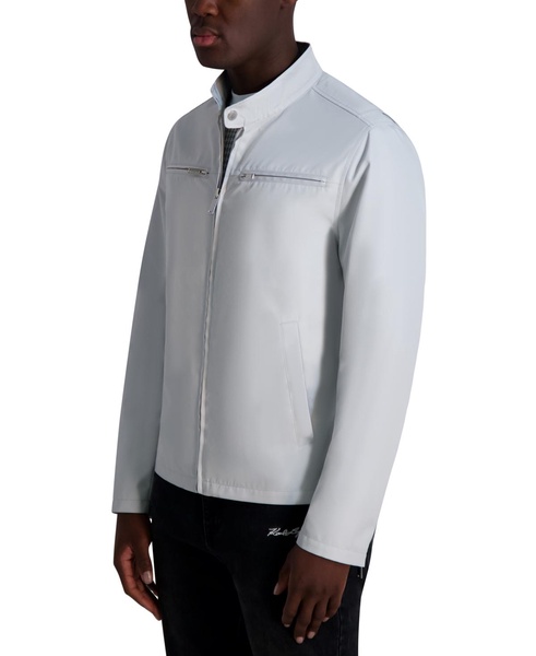 Men's Lightweight Band-Collar Jacket