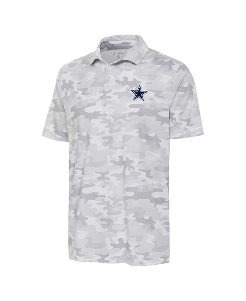 Men's White Dallas Cowboys Collide Tonal Star Polo