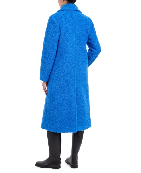 Women's Double-Breasted Bouclé Walker Coat