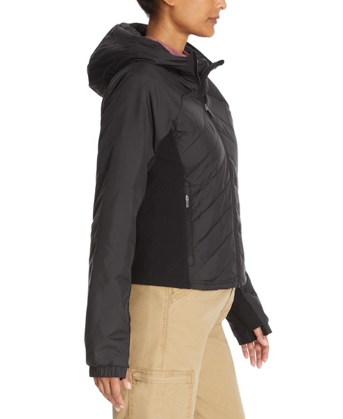 Women's Chevron-Quilted Puffer Jacket