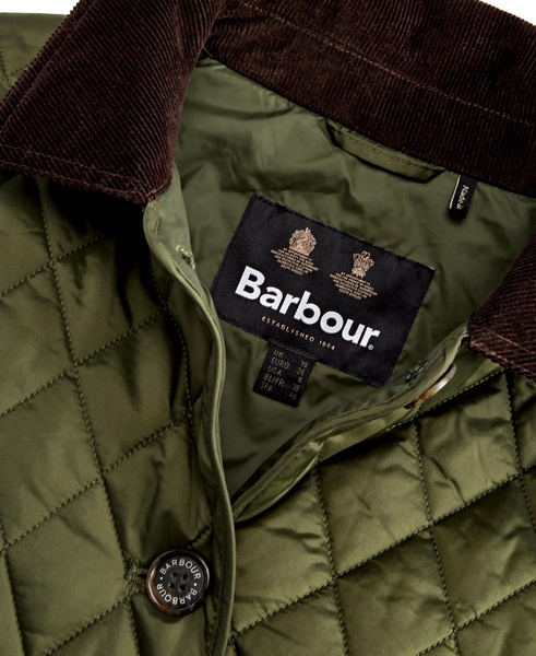 Women's Ombersley Quilted Corduroy-Collar Jacket, Created for Macy's