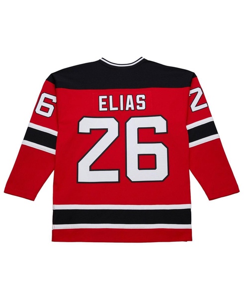 Men's Patrik Elias Red New Jersey Devils 1999-00 Power Play Jersey