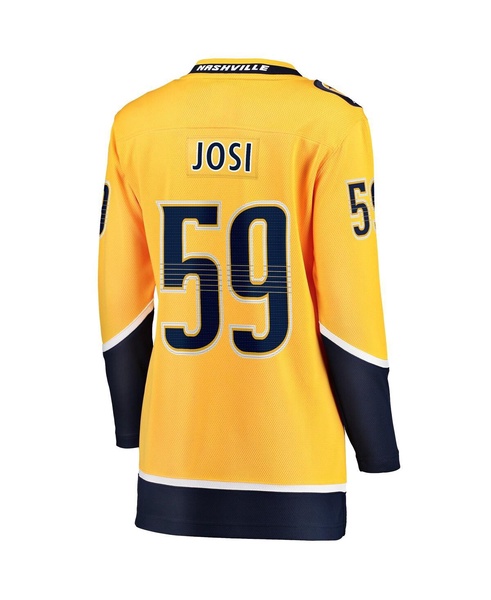 Branded Women's Roman Josi Gold Nashville Predators Home Breakaway Player Jersey