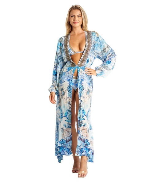 Women's Maxi belted cape