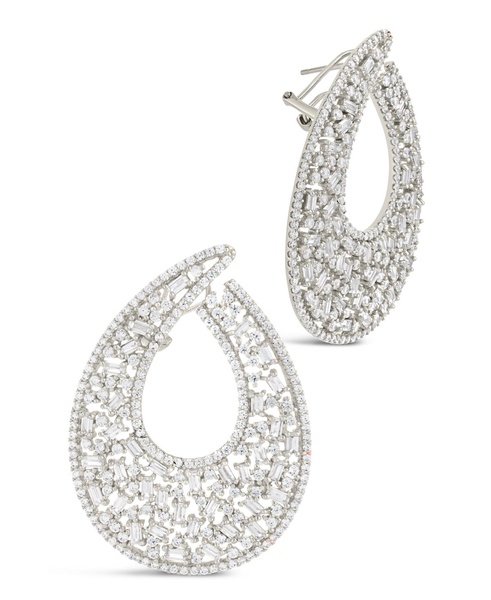 Paige Cubic Zirconia Statement Stud Earrings