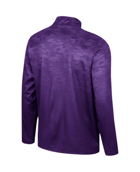 Men's Purple Kansas State Wildcats The Machine Half-Zip Jacket