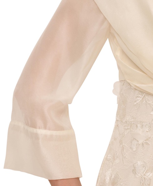 Women's Tie-Front Wrap Bolero Jacket