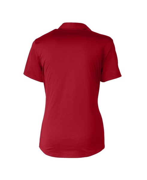 Women's Cardinal Louisiana Ragin' Cajuns Prospect Textured Stretch Polo Top