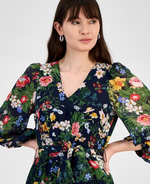 Women's Floral-Print Maxi Dress