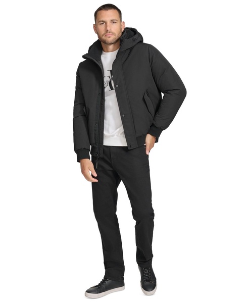 Arctic Faille Parka Bomber with Sherpa lined Hood