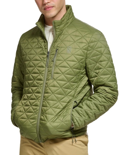 Men's Delta Diamond Quilted Packable Puffer Jacket