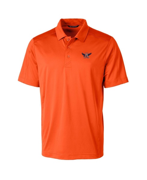 Auburn Tigers Primary Team Logo Prospect Textured Stretch Polo