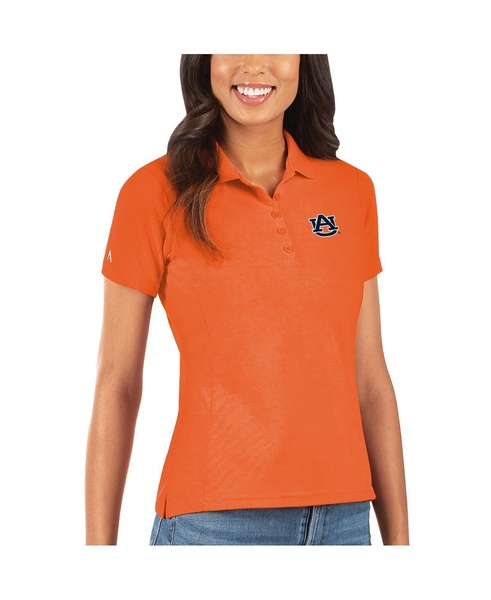 Women's Orange Auburn Tigers Legacy Pique Polo