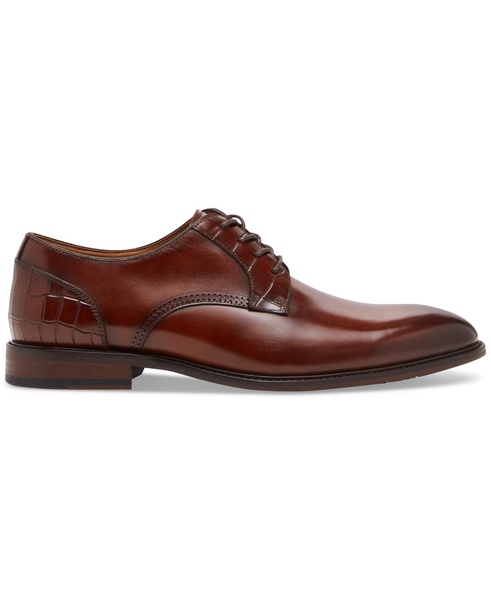 Men's Jett Croc-Embossed Lace-Up Dress Shoes 