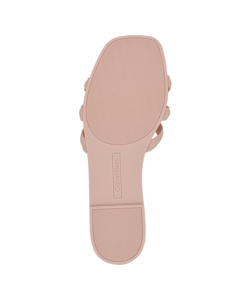 Women's Yoana Logo Slip-On Jelly Flat Sandals