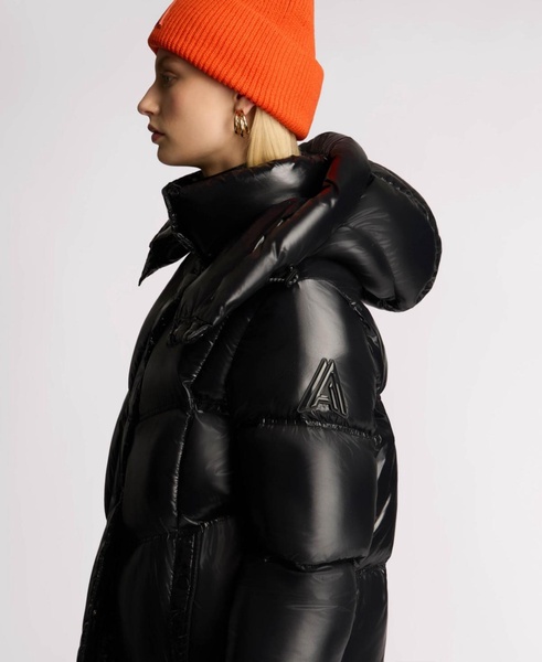Women's Meribel Quilted Maxi Puffer with Removable Hood