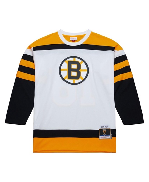 Men's Willie O'Ree White Boston Bruins 1958 Blue Line Player Jersey