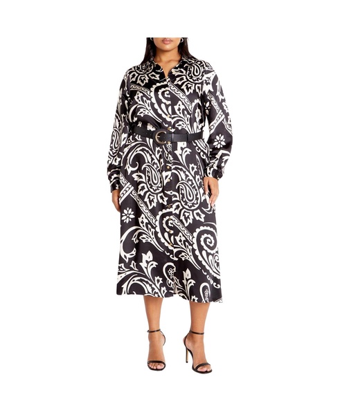 Plus Size Sienna Print Dress