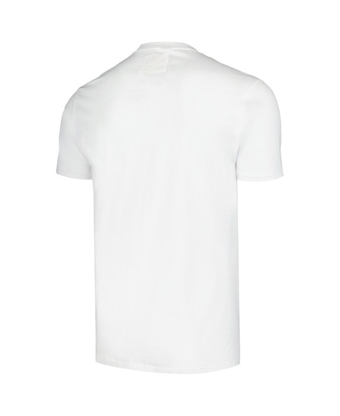Men's White Distressed Fender Brass Tacks T-shirt