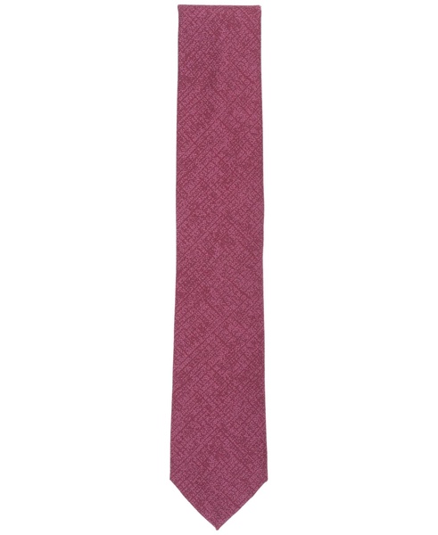 Men's Slim Crosshatch Tie, Created for Macy's 