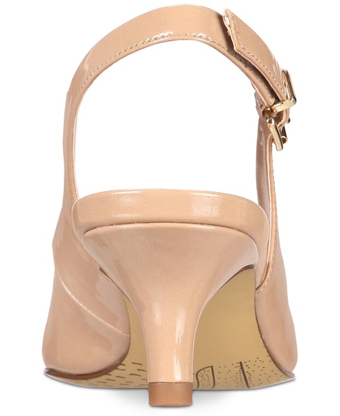 Scarlett II Kitten-Heel Slingback Pumps