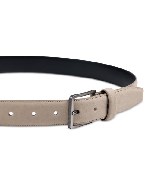 Men's Faux Suede Belt, Created for Macy's