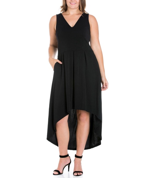 Women's Plus Size High Low Party Dress