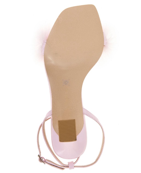 Women's Relby Feathered High-Heel Two-Piece Dress Sandals