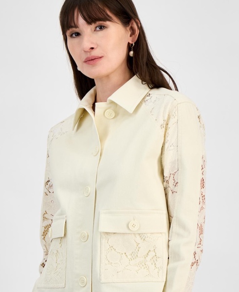 Women's Lace-Trim Jacket