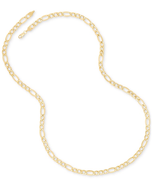 22" Figaro Link Necklace (5-3/4mm) in 14k Gold