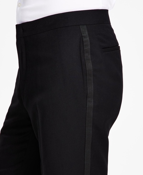 Men's Slim-Fit Stretch Black Tuxedo Pants, Created for Macy's 