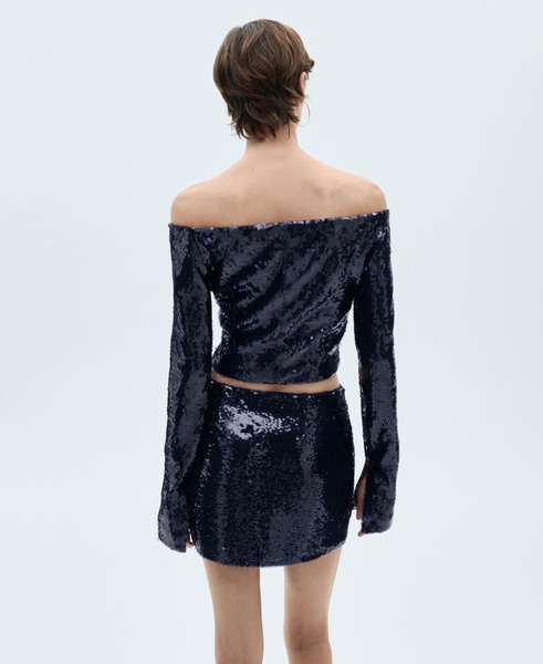 Women's Sequin Miniskirt