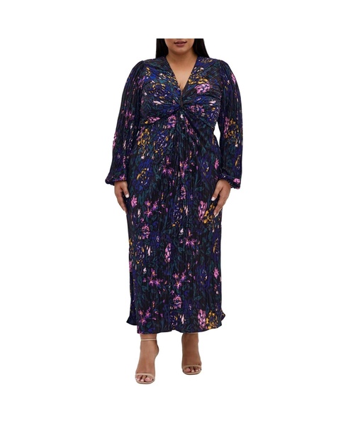 Plus Size Kaya Print Maxi Dress