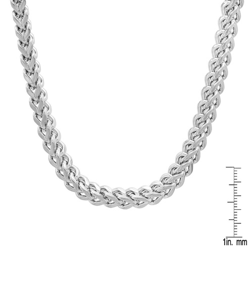 Men's Stainless Steel Wheat Chain Necklace