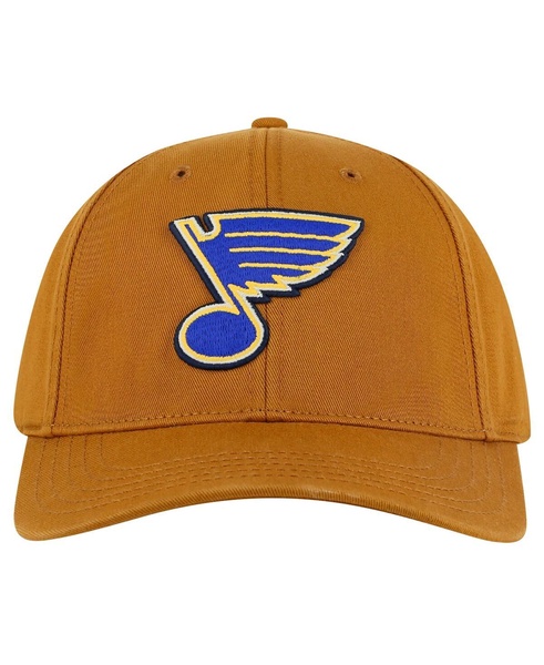 Men's Tan St. Louis Blues Hepcat Washed Twill Adjustable Hat