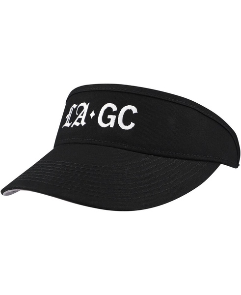 Men's Black Los Angeles Golf Club Putter Adjustable Hat
