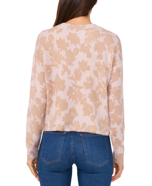 Women's Brushed Floral Escape Crewneck Sweater