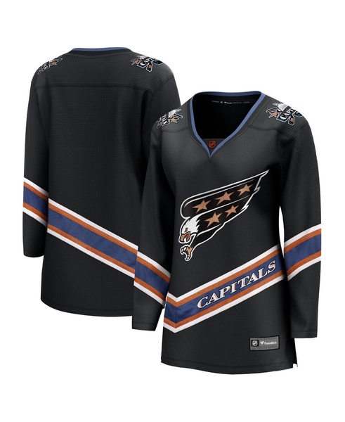 Women's Black Washington Capitals Special Edition 2.0 Breakaway Blank Jersey