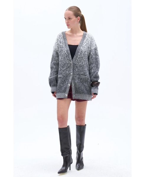 Women's Gradient Oversized Cardigan