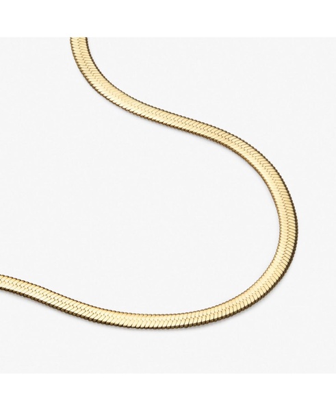 Herringbone Chain Necklace - Ina